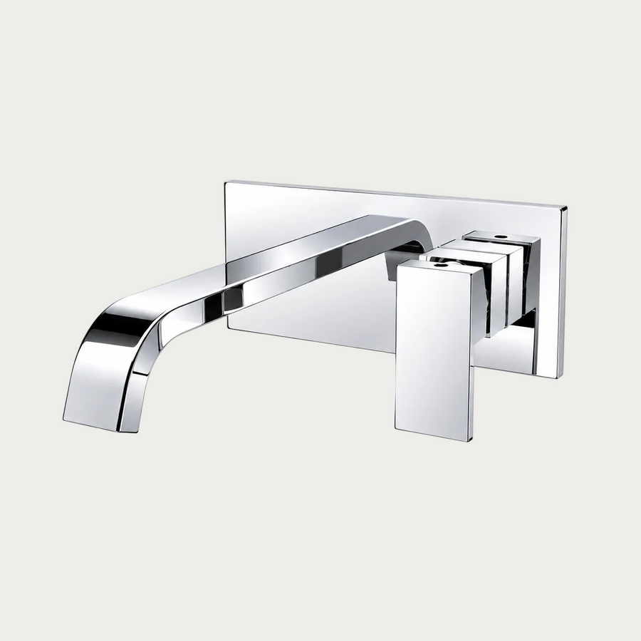 Miscelatore lavabo a parete Formentera Box