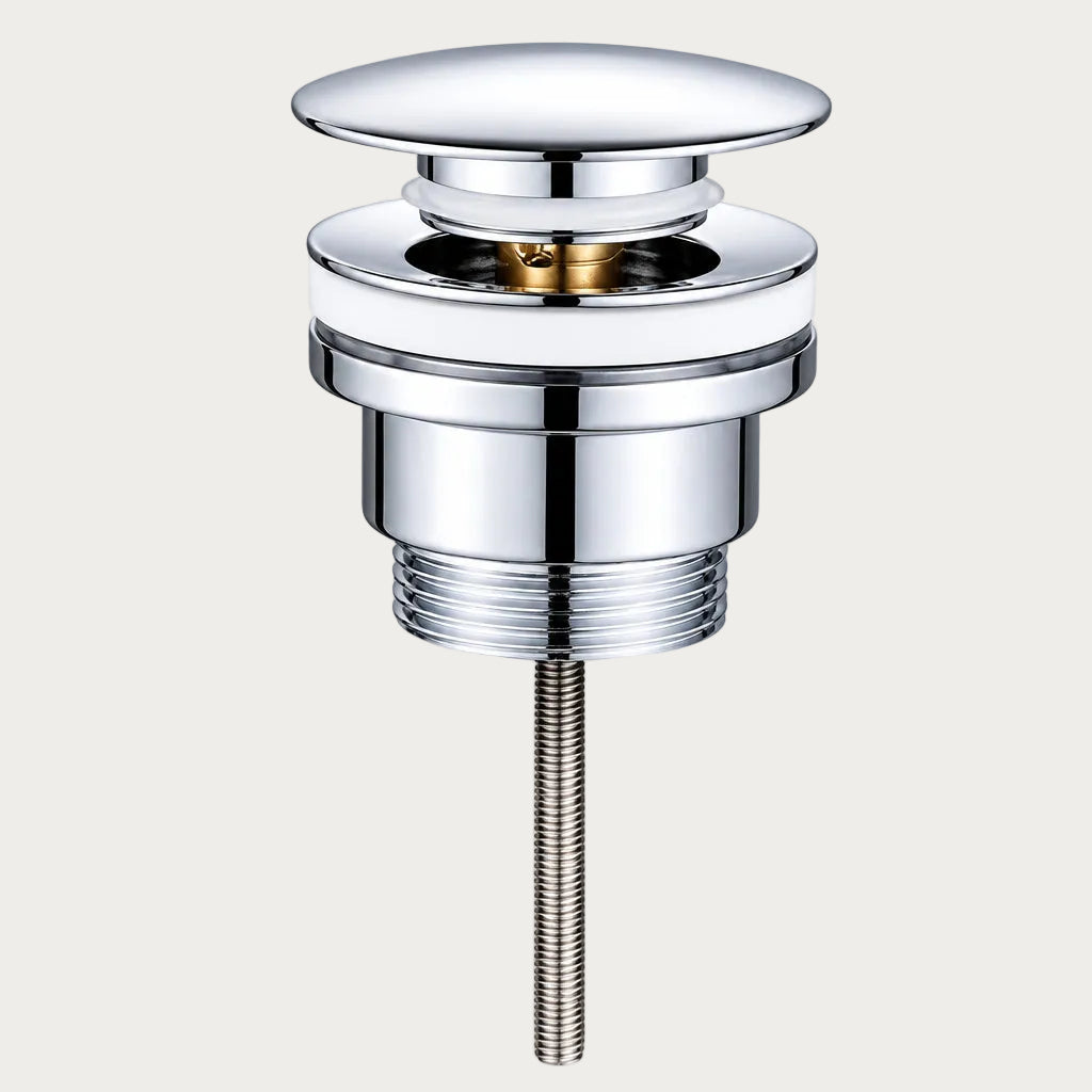 Piletta in ottone Click-Clack con vite