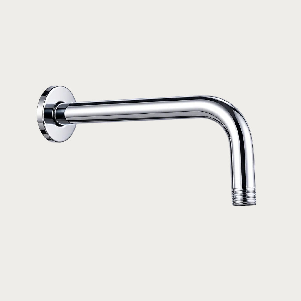 Braccio doccia in acciaio inox tondo