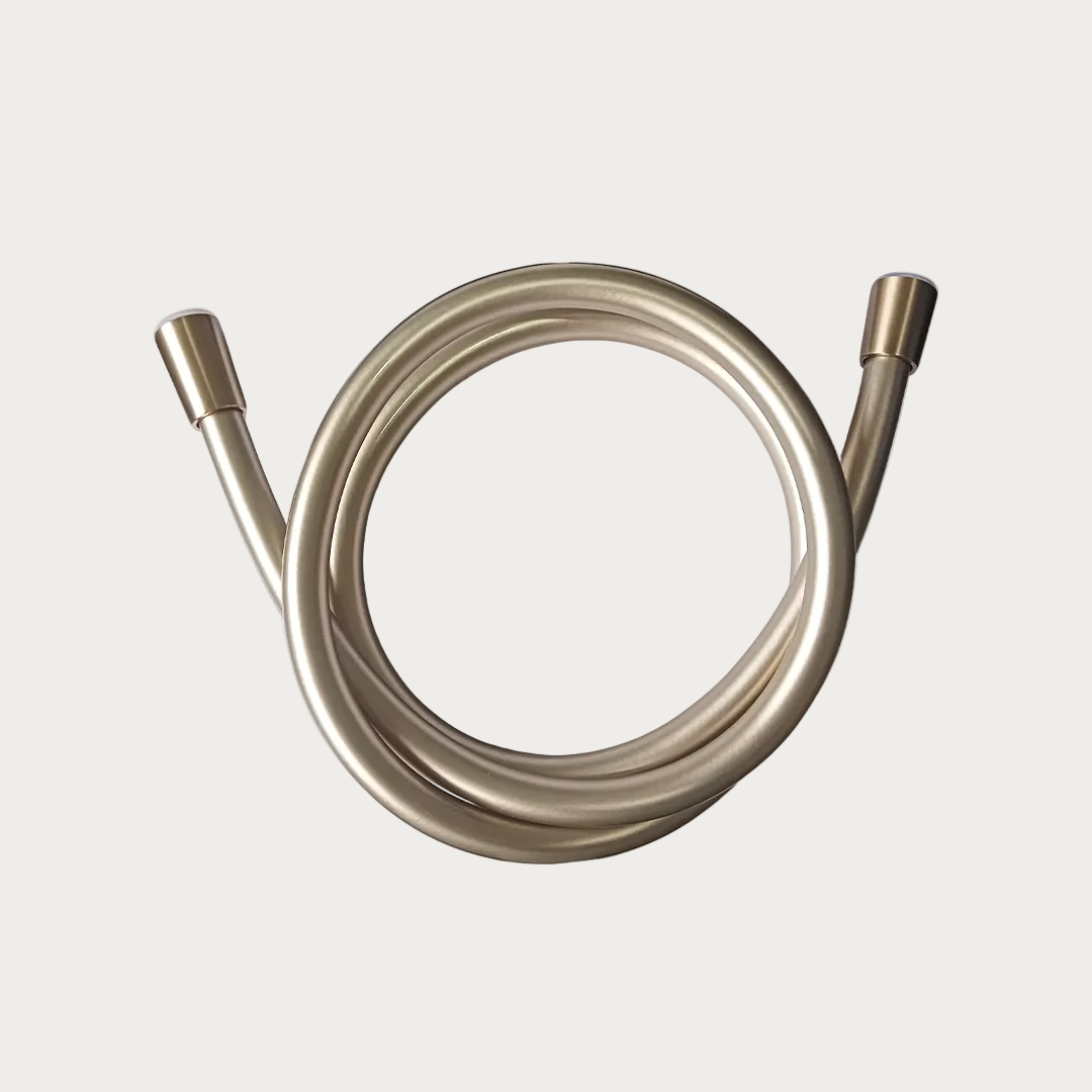 Tubo doccia in PVC argento 120 cm