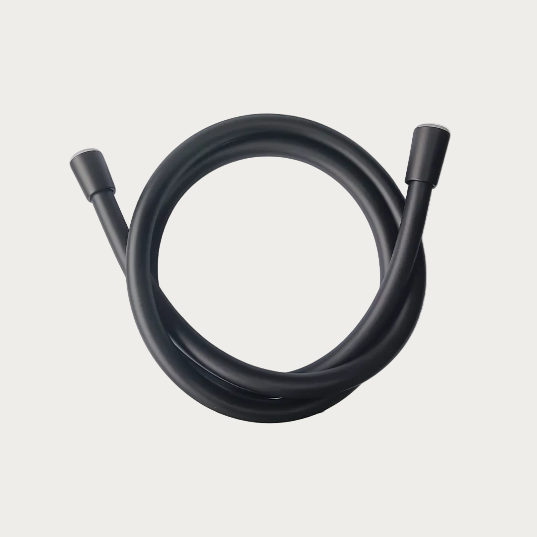 Tubo doccia in PVC argento 120 cm
