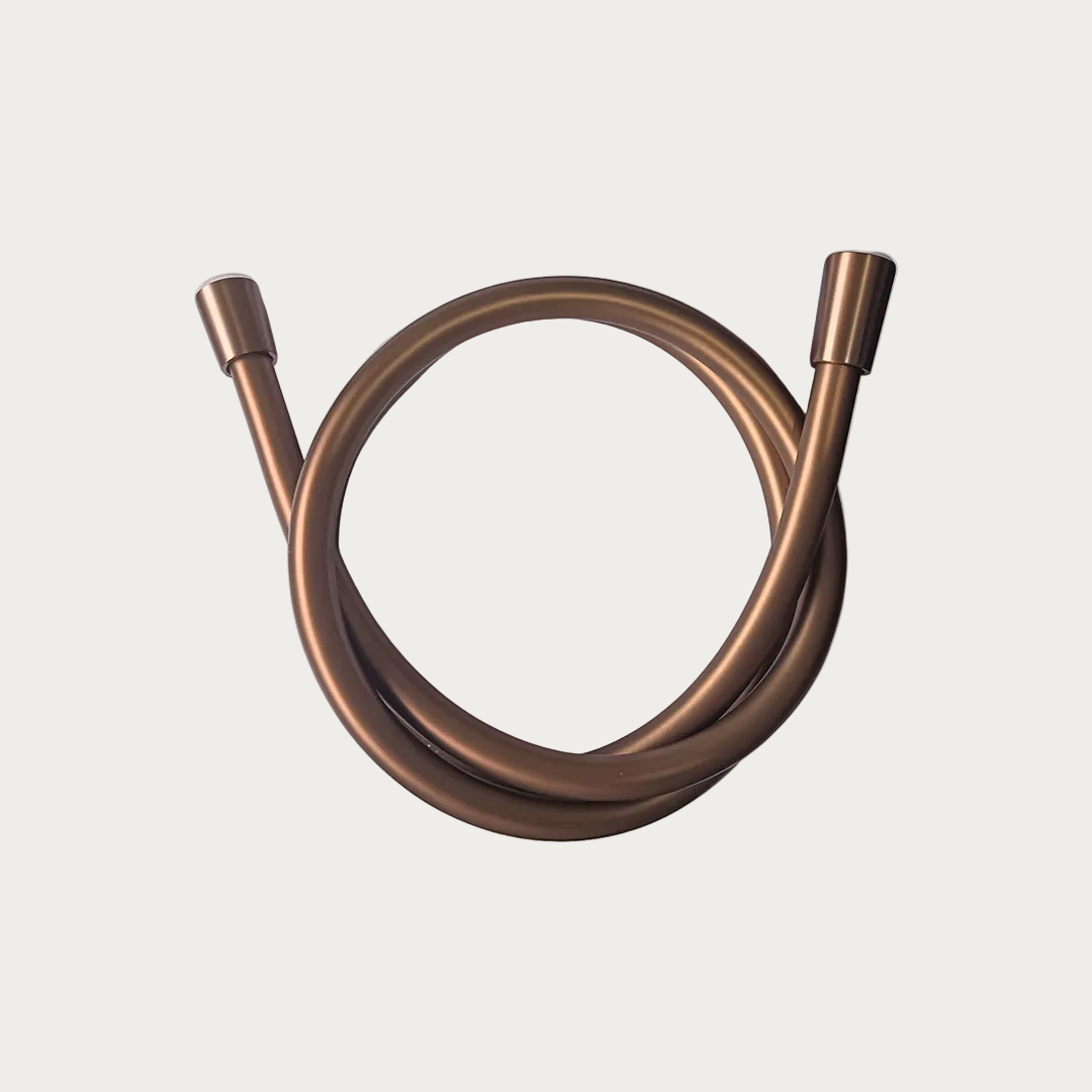 Tubo doccia in PVC argento 120 cm
