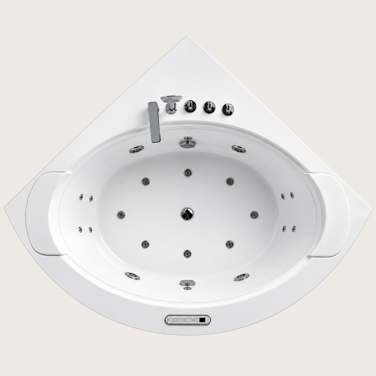 Vasca con idromassaggio e air massage Sara