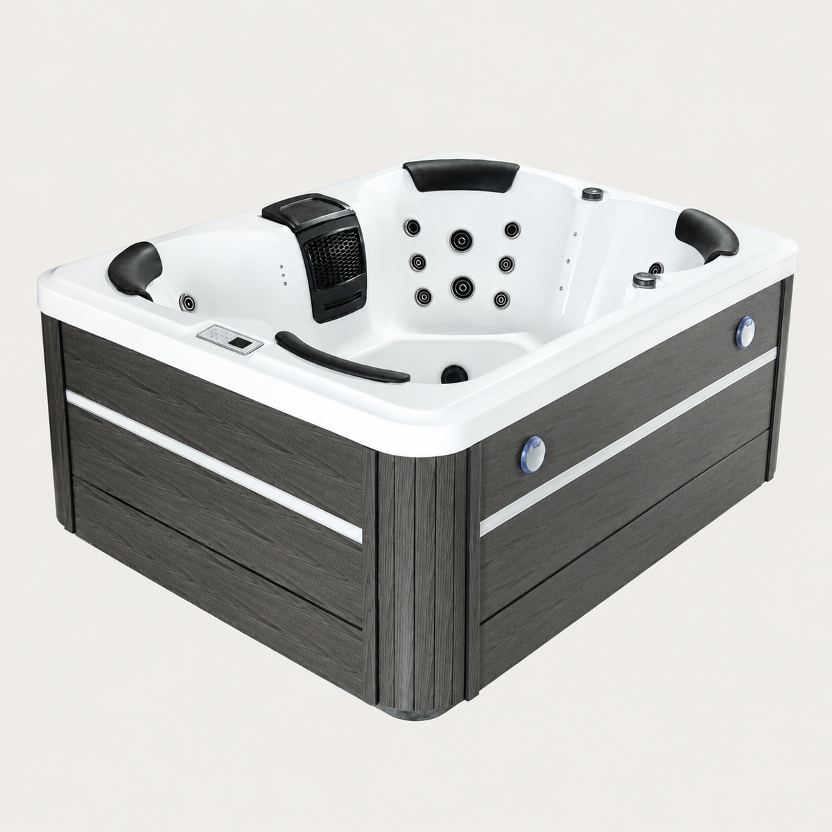 Minipiscina Jacuzzi con idromassaggio e massaggio ad aria Zara