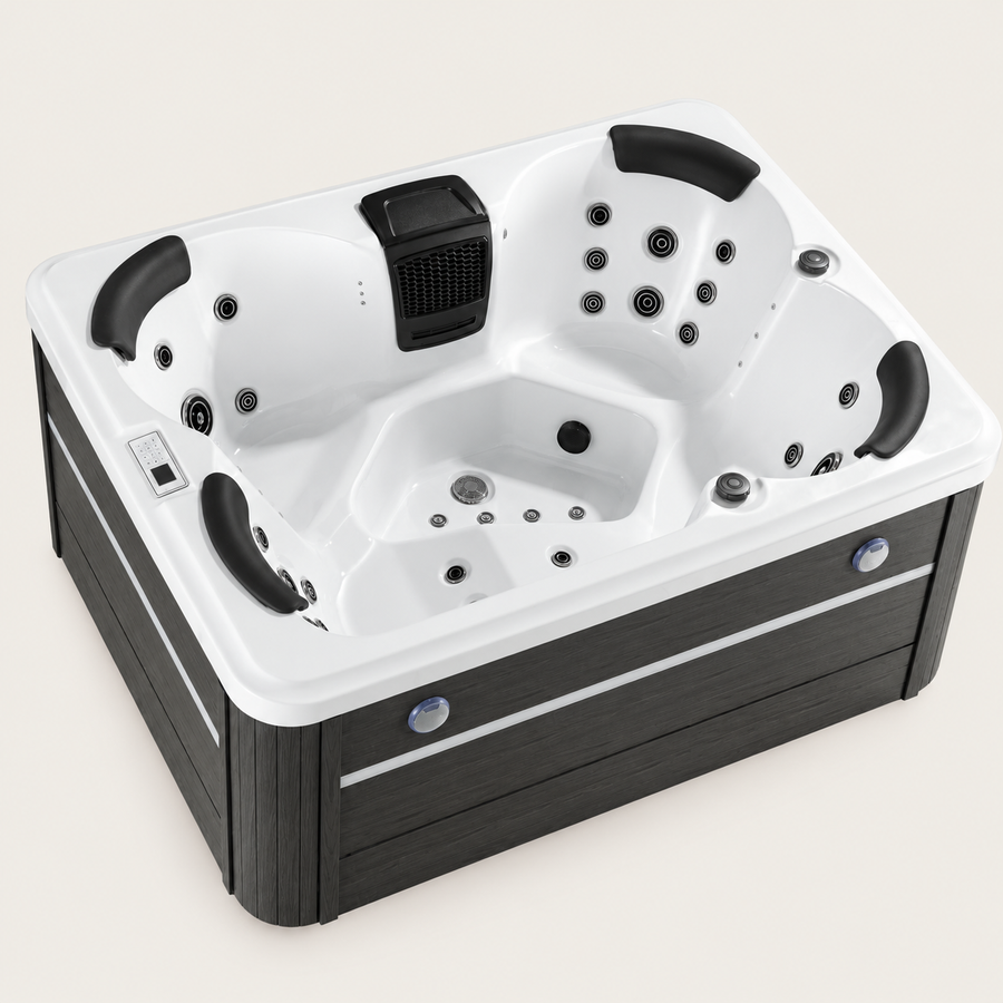 Minipiscina Jacuzzi con idromassaggio e massaggio ad aria Zara
